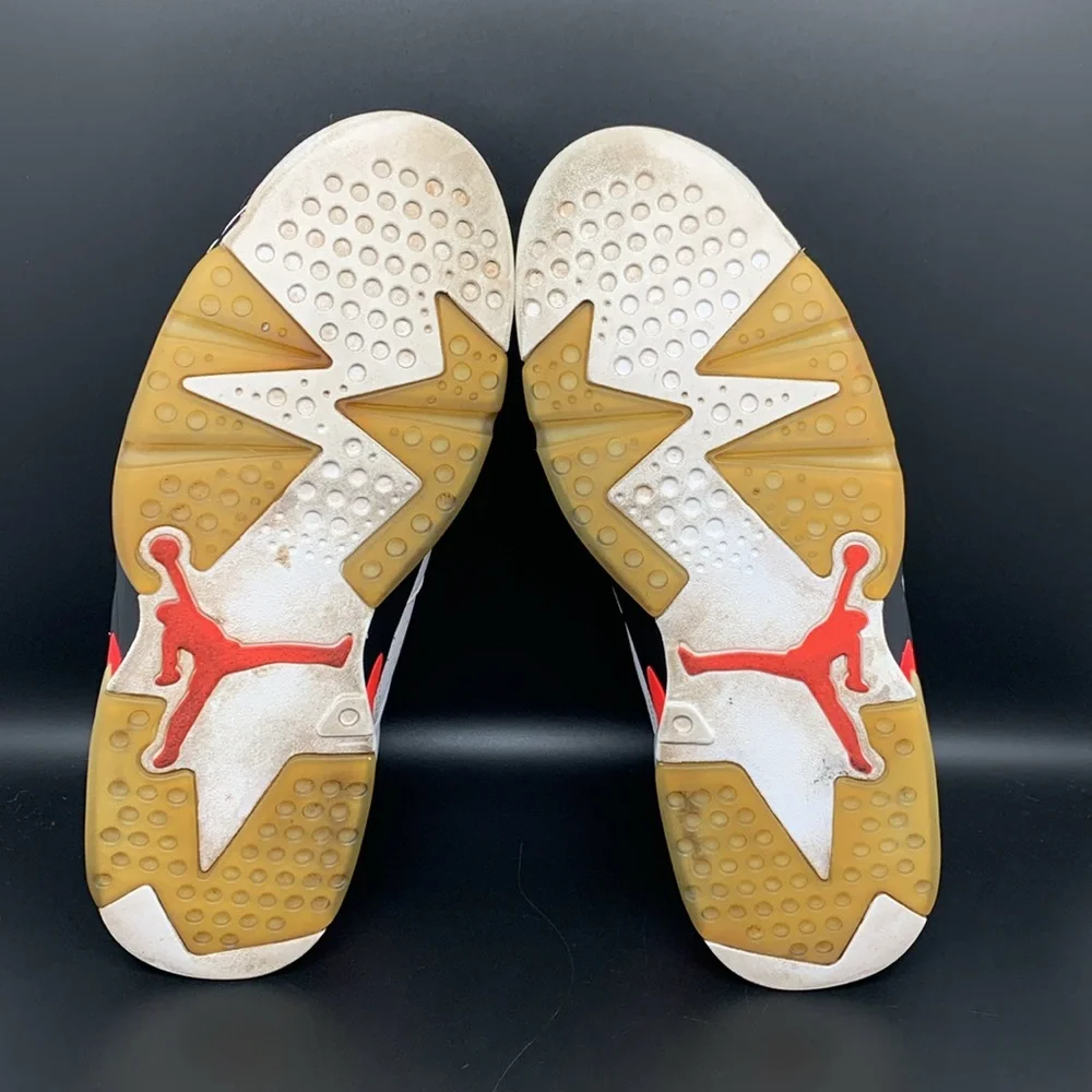 Jordan 6 Retro Low ‘White Infrared’ Shoes Men’s Sz‎ 9